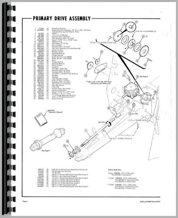 hesston 5500 round baler operator manual